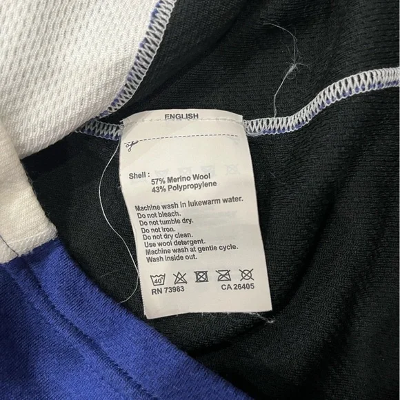 [M]Helly Hansen WMN HH Warm Ice Longsleeve Base Layer Shirt Princess Blue - Picture 7 of 8